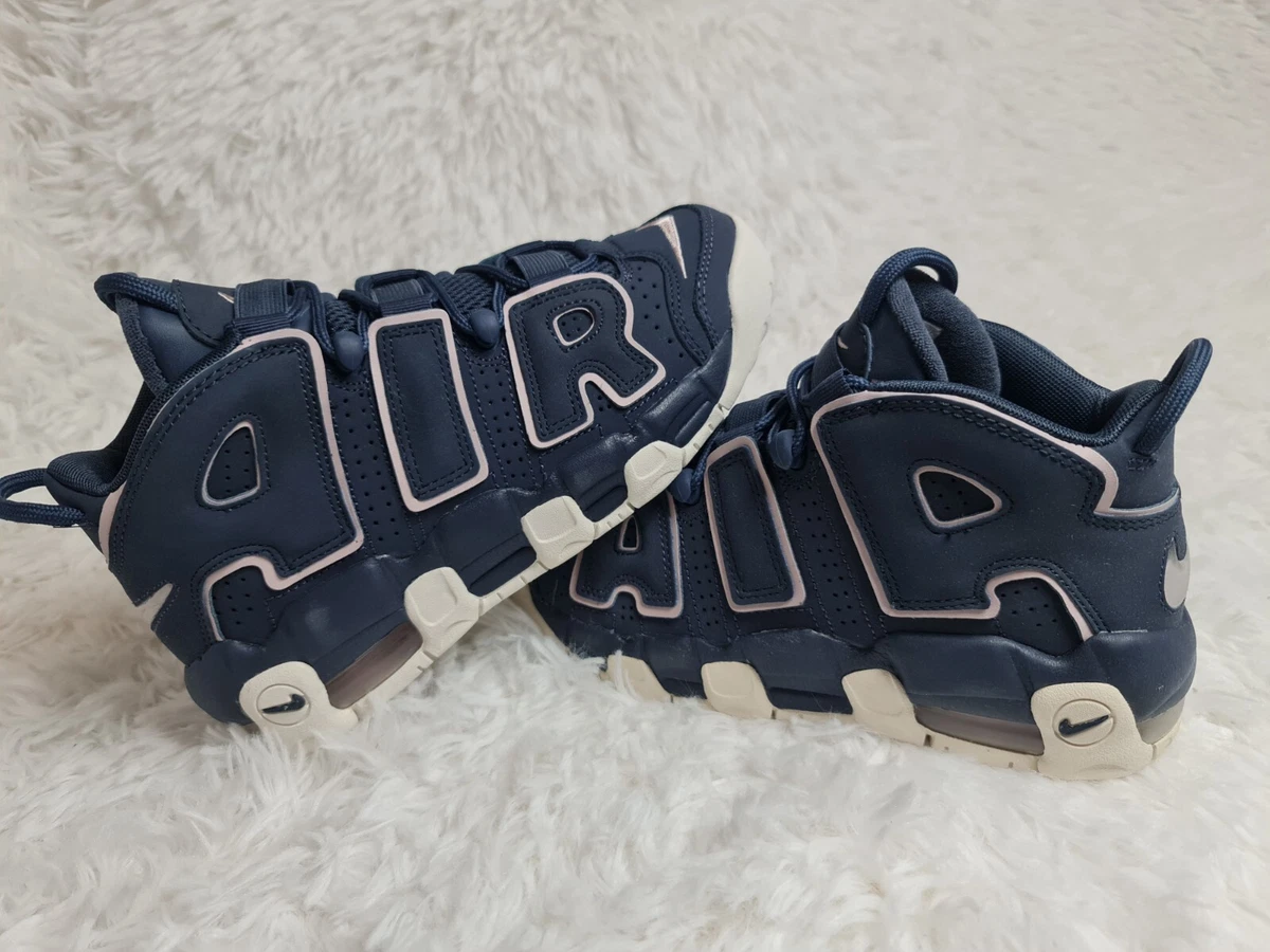 Nike Air More Uptempo Thunder blue Grade School Size 4.5 new 100
