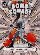 2023 Donruss #BS4 Willie McCovey Bomb Squad Rapture