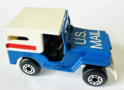 Vintage 1976 Lesney Matchbox SLEET-N-SNOW US Mail Jeep England 70s