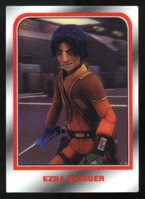 EZRA BRIDGER 2020 Topps Star Wars On-Demand Lenticular /720 Print Run #3D-100