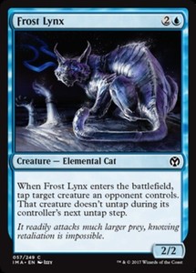 Frost Lynx x4 - Iconic Masters - NM-Mint, English - Iconic Masters