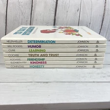 Lot Of 7 The Value Of... Value Tales Hardcover Books For Kids Learning