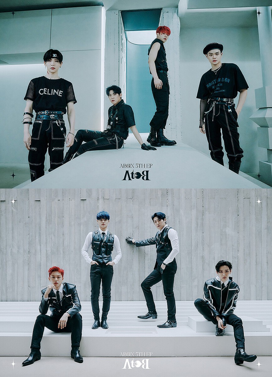 AB6IX [A TO B] 5th EP Album CD+Photo Book+2 Card+Poster+ID Card+A