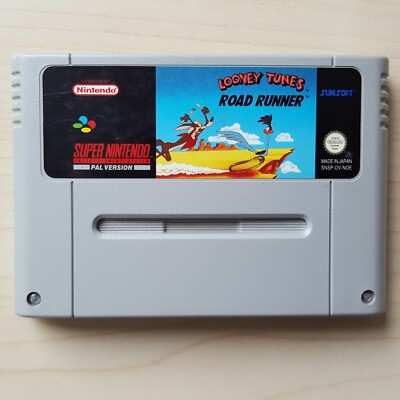 Looney Tunes Road Runner Super Nintendo SNES Spiel PAL Modul
