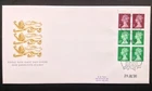 GB 1986 2x1p 4x12p Definitives 50p Booklet Pane on First Day Cover, Windsor SHS