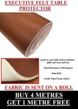 Premium Heavy Duty Brown Thick Felt Table Scratch Protector Heat Resistant