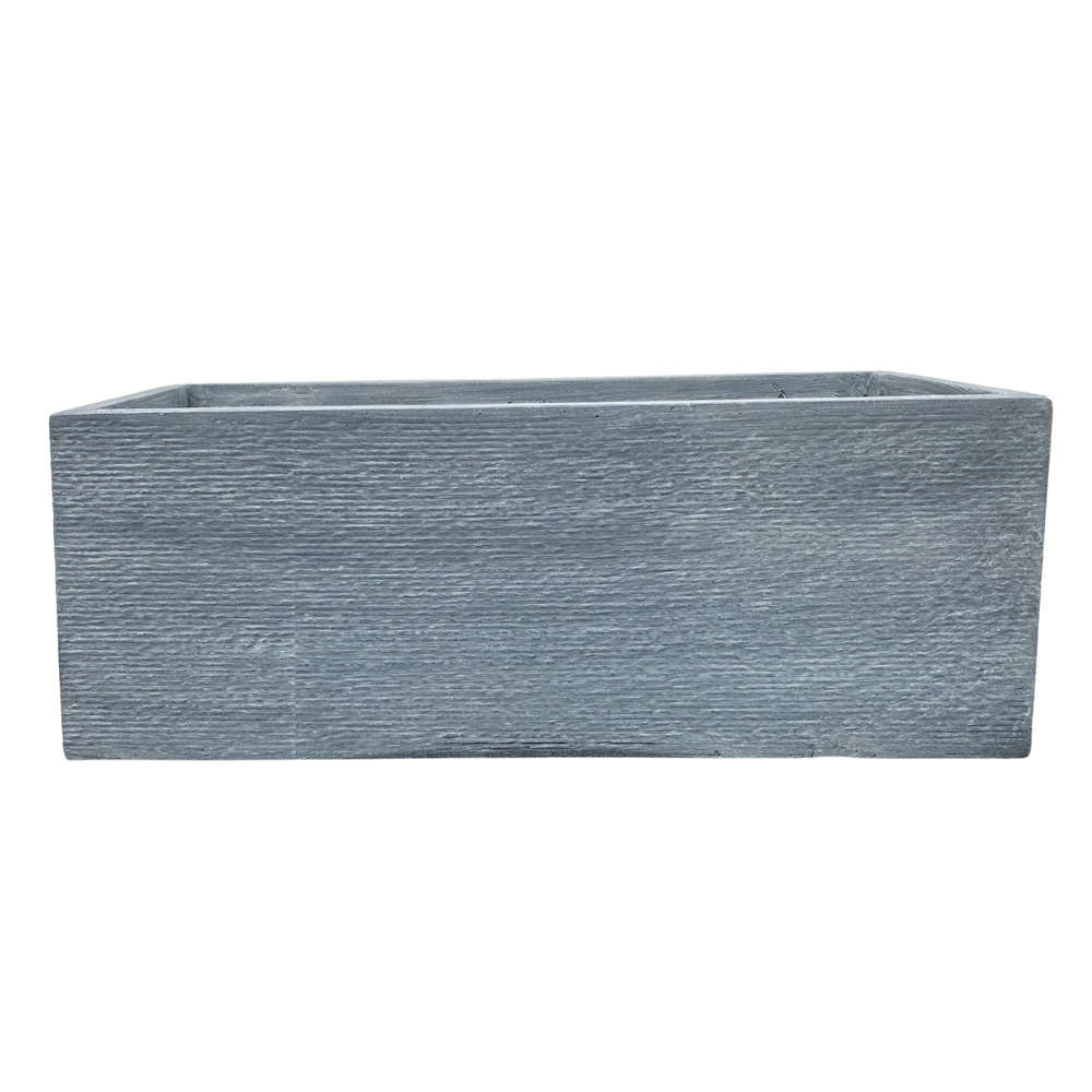 Outdoor Garden Patio Planter Pot Rectangle Large Trough Planter Box