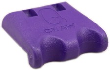 Q-Claw QCLAW Portable Pool/Billiards Cue Holder/Coin Slot - 2 Place - Purple