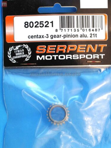 Serpent 802521 Pinion Alu 21T Centax-3 Gear modeling