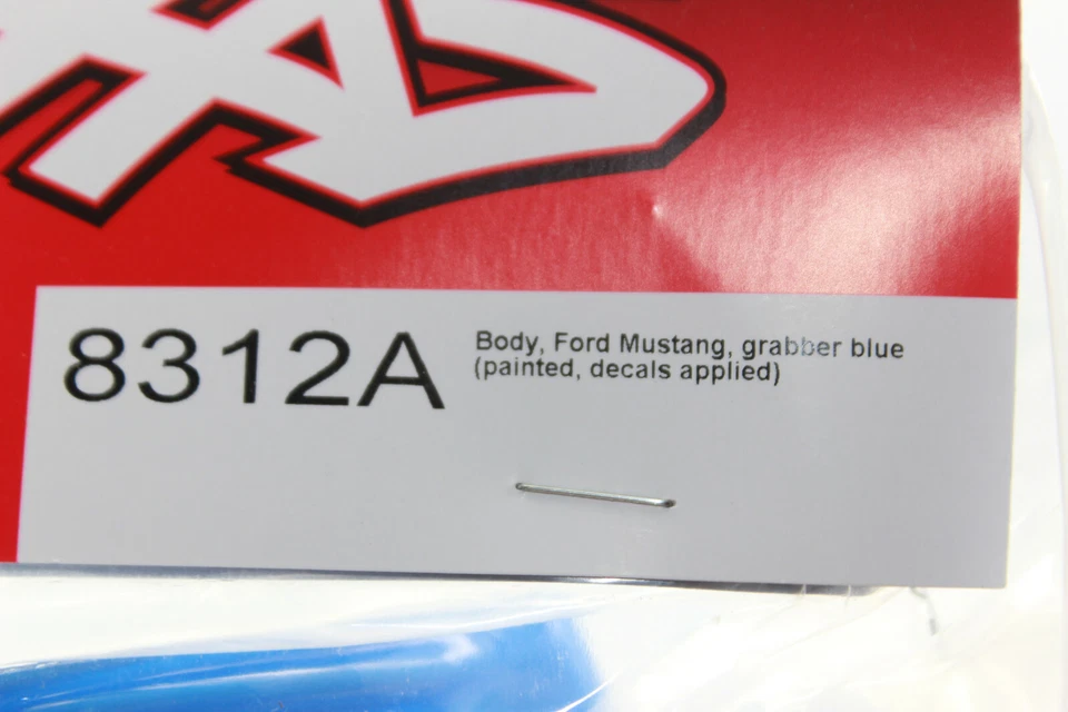 Traxxas TRX 8312 A Ford Mustang Body Blue 4-Tec 2.0 Ford GT NEW - Image 2 of 4