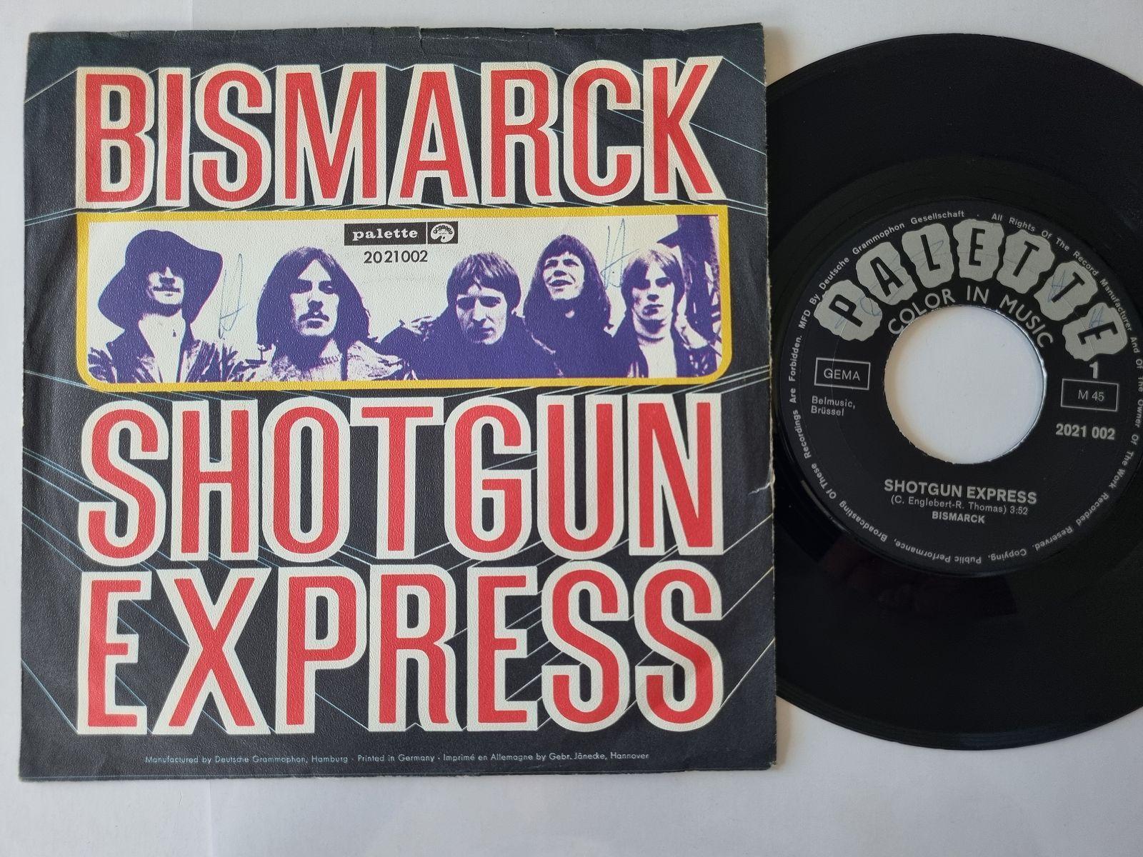 Bismarck - Shotgun express 7'' Vinyl Germany