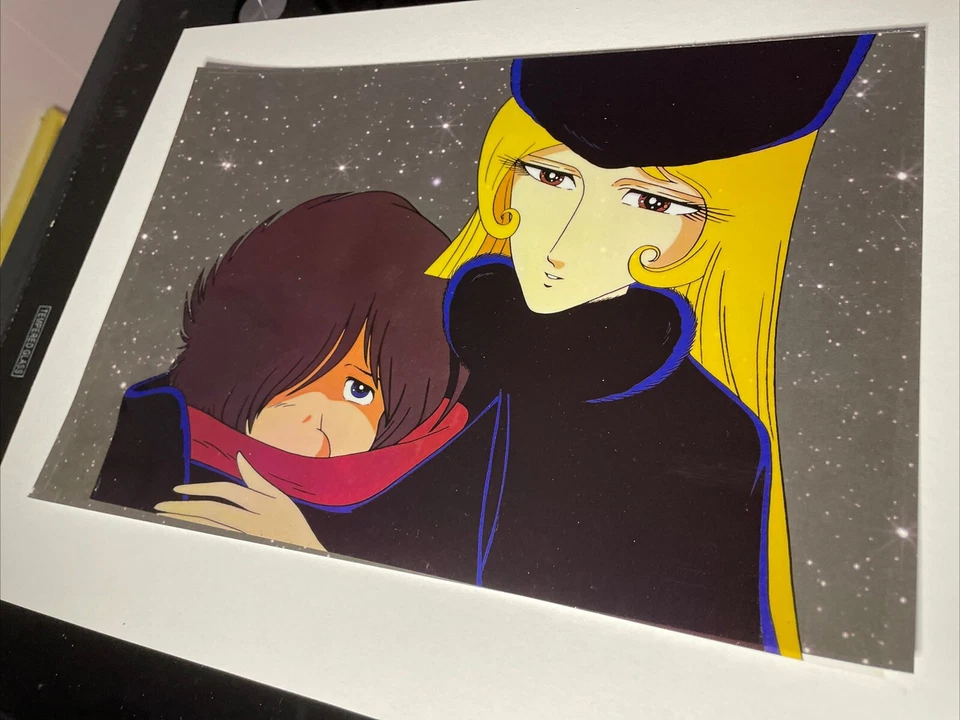 GALAXY EXPRESS anime Cel 1970’s Animation Art Sericel LE vintage Japan I16 - Image 2 of 2