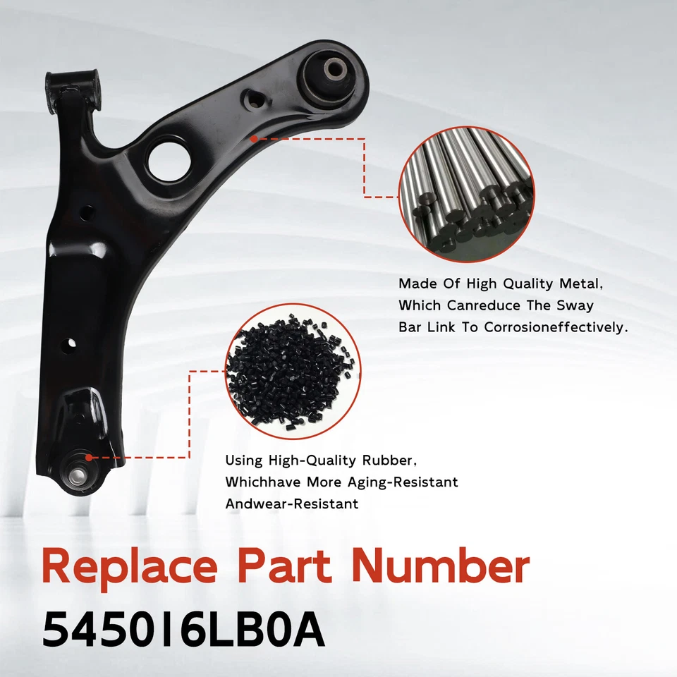 Front Suspension Control Arm w/ ball joint LH Side for 2020-2024 NISSAN Sentra - Image 3 of 4