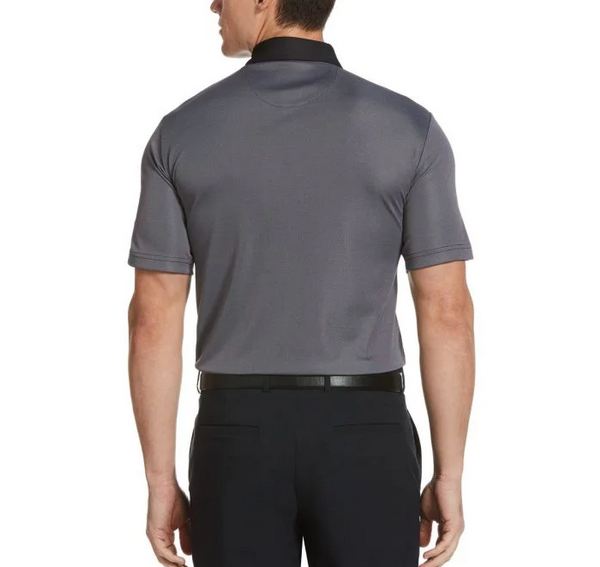 Callaway Yarn Dyed Birdseye Color Block Golf Polo Shirt Caviar M for sale online eBay