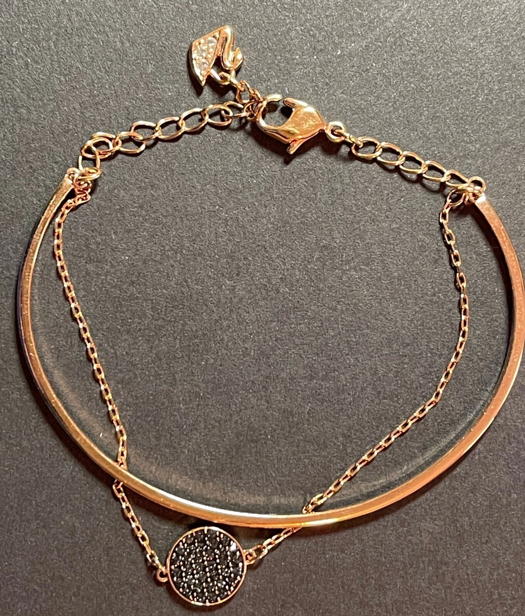 Swarovski double bangle sale