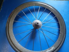 lightweight milenstein rim brake rear wheel best condition tubulare 