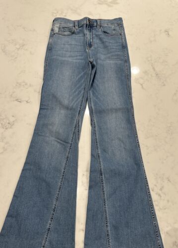 Sneak Peek womens flare denim High Rise jeans siz… - image 1