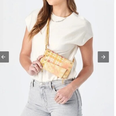 Hammitt Women's Dillon Small  Crossbody Bag, Marigold Mango MSRP $395
