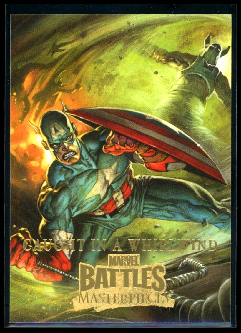 CAUGHT IN A WHIRLWIND Captain America 2008 Marvel Masterpieces 3 #50 *Quantity*
