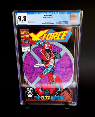 X-Force #2 CGC 9.8 2nd Appearance of Deadpool 3714225007
