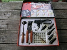 Vintage Lyman Ammunition Maker Kit  310 Reloading Tool & Bullet Mold 38 Spl