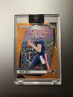 2024 Panini Prizm Drake Maye Orange Lazer Laser Prizm RC Rookie Card Patriots