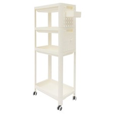 New 3 Tier Rolling Utility Cart Movable Kitchen Storage Organizer Cart Trolley