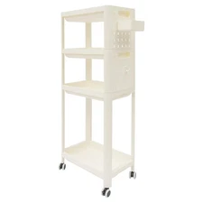 New 3 Tier Rolling Utility Cart Movable Kitchen Storage Organizer Cart Trolley