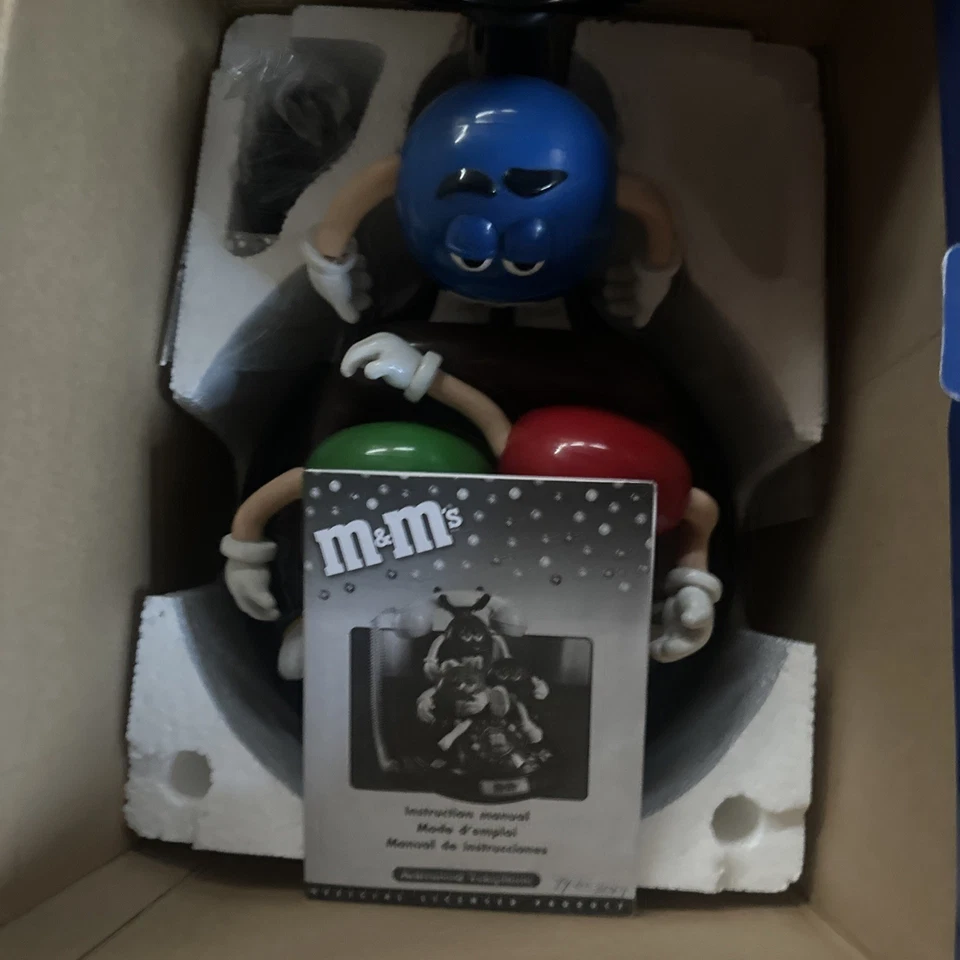 Teléfono animado M&Ms de colección se enciende y habla completo en caja Foto 4 de 4