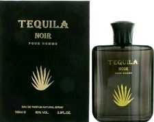 TEQUILA NOIR POUR HOMME EAU DE PARFUM SPRAY FOR MEN 3.3 Oz / 100 ml BRAND NEW!