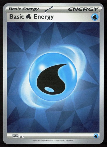 Basic Water Energy - 011 #11 (Holo) NM: Scarlet & Violet Energies Pokemon