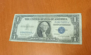 Stati Uniti 1 dollaro Silver Certificate banconota/banconota serie 1935G pezzo unico