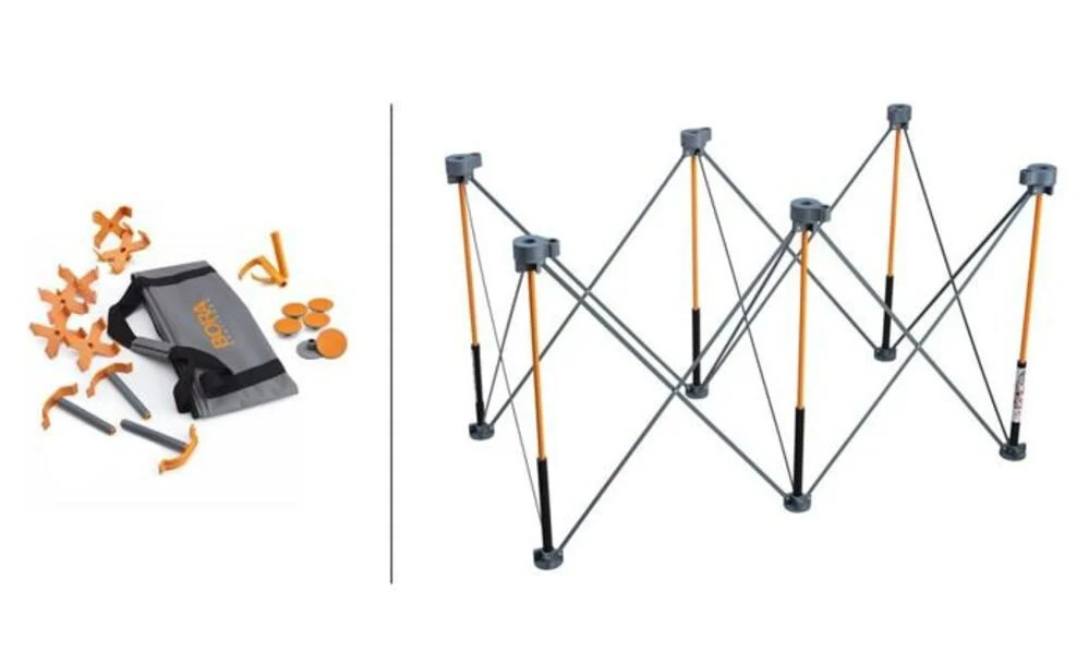 Bora Portamate 30 дюймов X 24 дюйма X 48 дюймов Стальная сороконожка, рабочая опора для Козел с