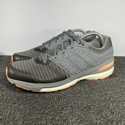 Adidas Supernova Sequence Boost Running Shoes Women s Size 11 Gray Reflective