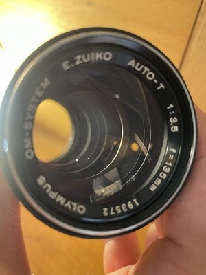 Near Mint* Olympus OM10 Film camera E.Zuiko Auto T 135mm F/3.5