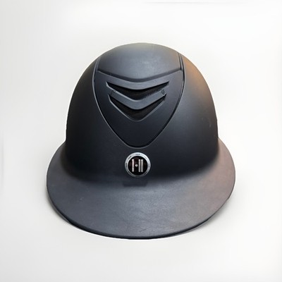 One K Defender Avance Wide-Brim Riding Helmet, Black Matte, XL, PREOWNED