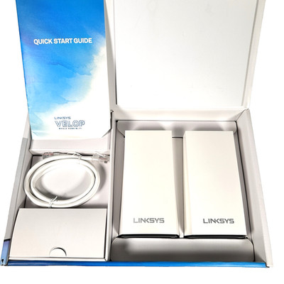 Linksys WHW0102 Velop AC2600 Dual-Band Whole Home Wi-Fi Intelligent Mesh System