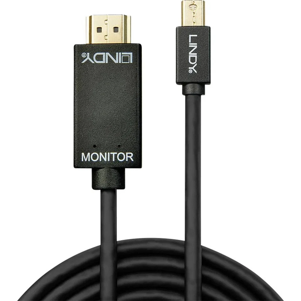 LINDY Mini-DisplayPort / HDMI Adapterkabel Mini DisplayPort Stecker, HDMI-A - Bild 2 von 2