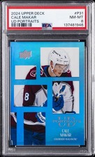 2024 UD UD PORTRAITS #P31 CALE MAKAR PSA 8