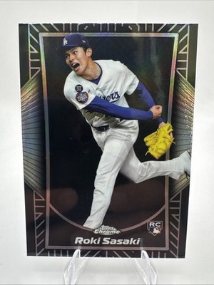Roki Sasaki RC 2025 Topps Chrome Shadow Etch SE-15 Case Hit SSP