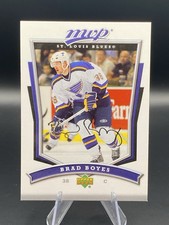 2007-08 Upper Deck MVP #38 Brad Boyes St. Louis Blues Trading Card FREE SHIPPING