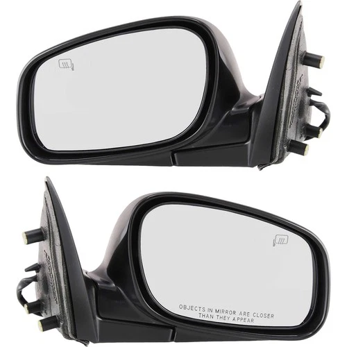 Power Mirror Set For 1998-2002 Lincoln Town Car Heated Manual Folding Primed