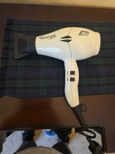 Parlux ADVANCE Light Ionic Ceramic Professional Hair Dryer WHITE TESTED WORKING