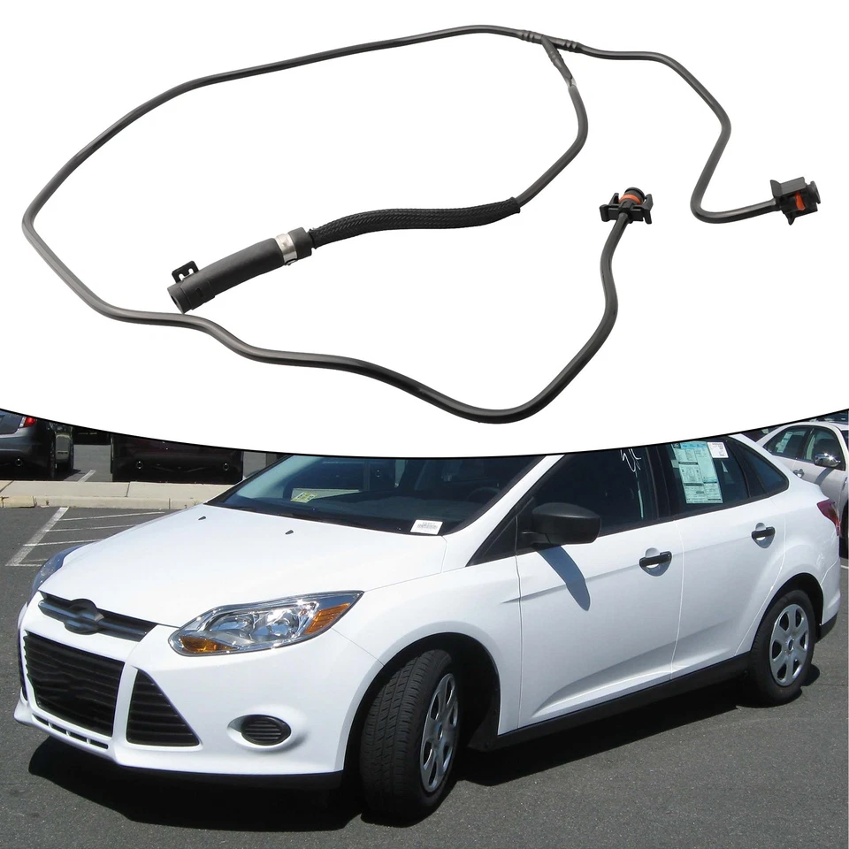 Fit For Ford Focus 2012-2018 Reservoir Hose CV6Z-8K012-K Plastic&Metal&Rubber - Image 4 of 4