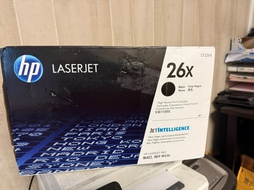 HP CF226X High Yield Black 26X -   26X  - BRAND NEW OPEN BOX.