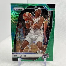 2024 Panini Prizm WNBA Cheryl Ford Green Pulsar Prizm SSP Detroit Shock /25