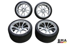 Porsche 991 911 GT3RS 20 & 21 Inch Staggered Wheel Tire Set (4) 2016 OEM