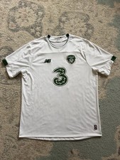 2019-2020 Ireland Away Soccer Jersey - White - Men's XL - New Balance 