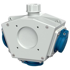 Mennekes - CEE-Steckdosen-Kombination (IEC 60309) DELTA-BOX 92798 3xSchuko