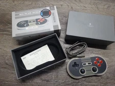 8bitdo NES30 PRO NES Pro Bluetooth Controller for IOS Android PC Tested Working 